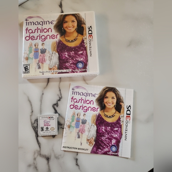 Imagine: Fashion Designer Nintendo 3DS Video Game  *TESTED* - Picture 8 of 8